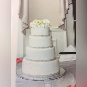 4 Tier Crystal Cake Bands. I have 4 Crystal Bands .